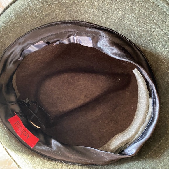 NWOT Men’s Archibald Fedora Hat 2 Tone Gorgeous - Picture 4 of 4